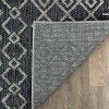 World Rug Gallery Trellis Bohemian Indoor/Outdoor Area Rug - 4 of 4