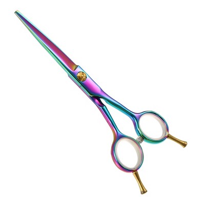 Unique Bargains Hair Scissors, Hair Cutting Scissors, Professional Barber  Scissors, Stainless Steel Razor, 6.89 Long Gold Tone : Target