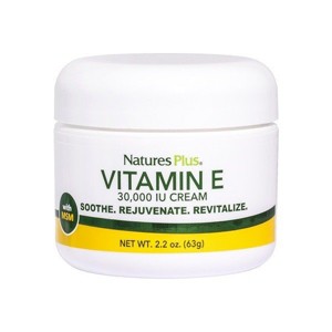 Vitamin E Cream 30,000 IU with MSM by Nature's Plus  -  2.2 oz Cream - 1 of 2