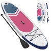 Inflatable Paddle Board for Adult, 10.6ft x 32" Extra Wide Inflatable Stand Up Paddle Board with Premium Accessories Suitable for Sea and Lakes - 2 of 4