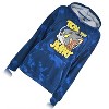 Mens Tom & Jerry Battle Hoodie - Classic Hanna-Barbera Long Sleeve Sweatshirt - Vintage Cartoon Hoodie - 4 of 4