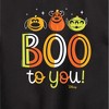 Boys' - Disney - Boo To You Graphic Long Sleeve Fleece Sweatshirt - 2 of 4