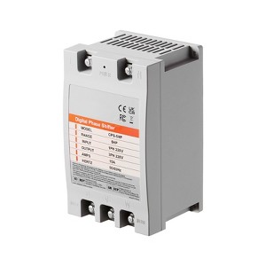 VEVOR 3 Phase Converter - 5HP 15A 220V Single Phase to 3 Phase Converter, Digital Phase Shifter for Residential and Light Commercial Use, Grey - 1 of 4