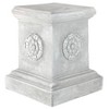Design Toscano English Rosette Garden Sculptural Plinth: Large - 4 of 4