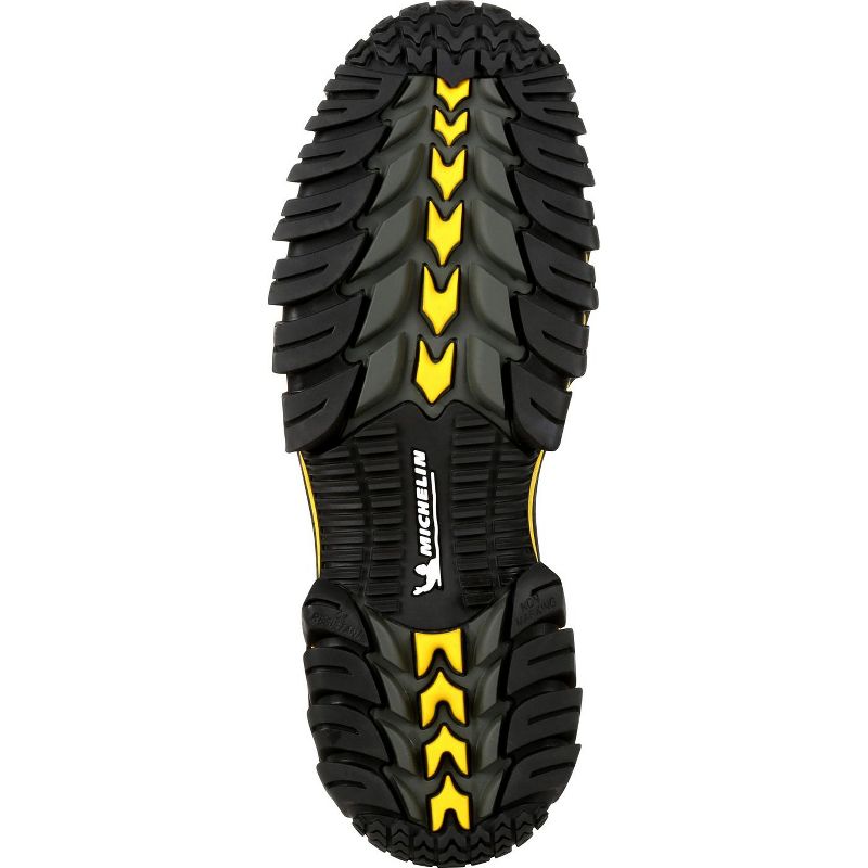 Men's Michelin Pilot Sledge Toe Metatarsal Work Boots, XPX781, Brown, 3 of 9