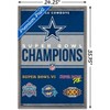 Trends International NFL Dallas Cowboys - Champions 23 Framed Wall Poster Prints - 3 of 4