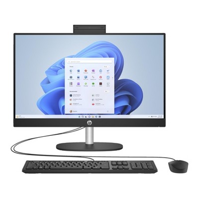 HP Inc. Essential All-in-One Computer 23.8" FHD AMD Ryzen 3, 8 GB; 512 GB SSD