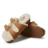 Fireside by Dearfoams Women's Tamworth Genuine Shearling Double Band Sandal - 2 of 4