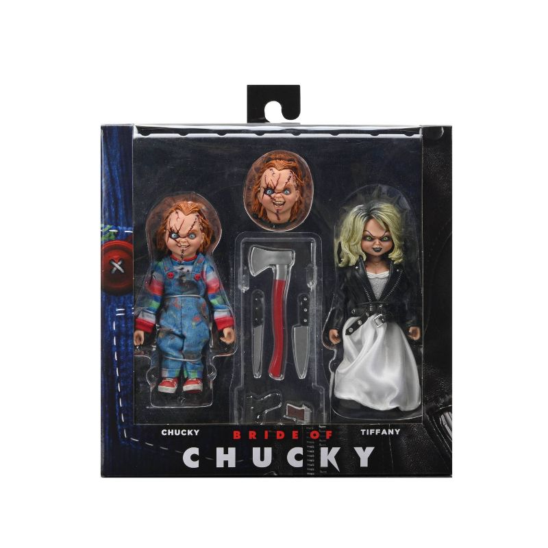 NECA Bride of Chucky - Chucky and Tiffany 8&#34; Action Figures - 2pk, 2 of 6