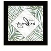 HomeRoots GOOD VIBES Black Framed Print Wall Art - 4 of 4