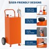 Portable Fuel Transfer Caddy - 35/40/45-Gallon Capacity with Two-Way Manual Pump - 2 of 4