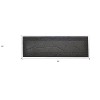 HomeRoots 10" X 33" Black Rubber Outdoor Door Mat - 3 of 4