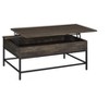 HOMLUX 39" Lift Top Coffee Table Central Table with Hidden Compartments for Living Room - 2 of 4