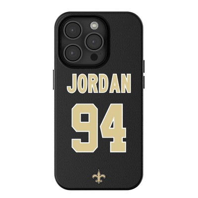 Keyscaper NFL New Orleans Saints Players Game Tactic MagSafe Compatible Cell Phone Case for Apple iPhone