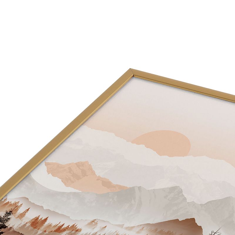 Iveta Abolina Cinnamon Peak Metal Framed Art Print - Deny Designs, 3 of 5