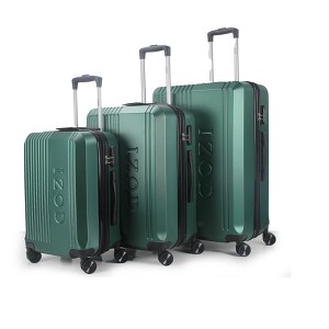 IZOD Zane Expandable ABS Hard shell Lightweight 360 Dual Spinning Wheels Combo Lock 28", 24", 20" 3 Piece Luggage Set - 1 of 4
