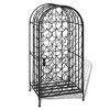 vidaXL Wine Rack for 35 Bottles Metal - 4 of 4
