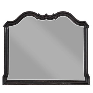 Acme Furniture Chelmsford Dresser Mirror Black Antique Finish - 1 of 4
