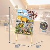 INFURNIC 3D Puzzles Mini Building Blocks Kit 787 PCS Lying Down Cat Fun Creative Toy for Kids and Adults, Blue, 7.8"*5.85"*3.12" - 4 of 4