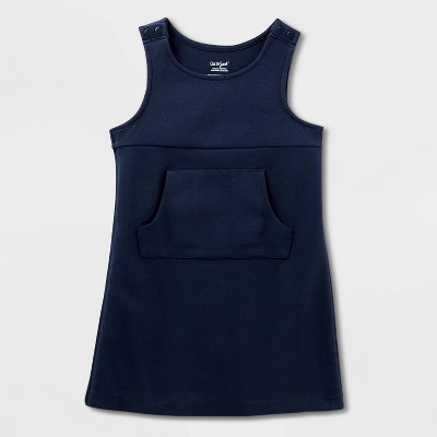 Girls' Adaptive Abdominal Access Uniform Dress - Cat & Jack™