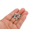 Unique Bargains Rhinestone Small Round Bulk Glass Spacer Beads for Jewelry Making 100 Pcs - 3 of 4