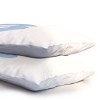 Deny Designs King April Lane Art Block Blue Monogram B Microfiber Printed Pillow Sham - 3 of 3