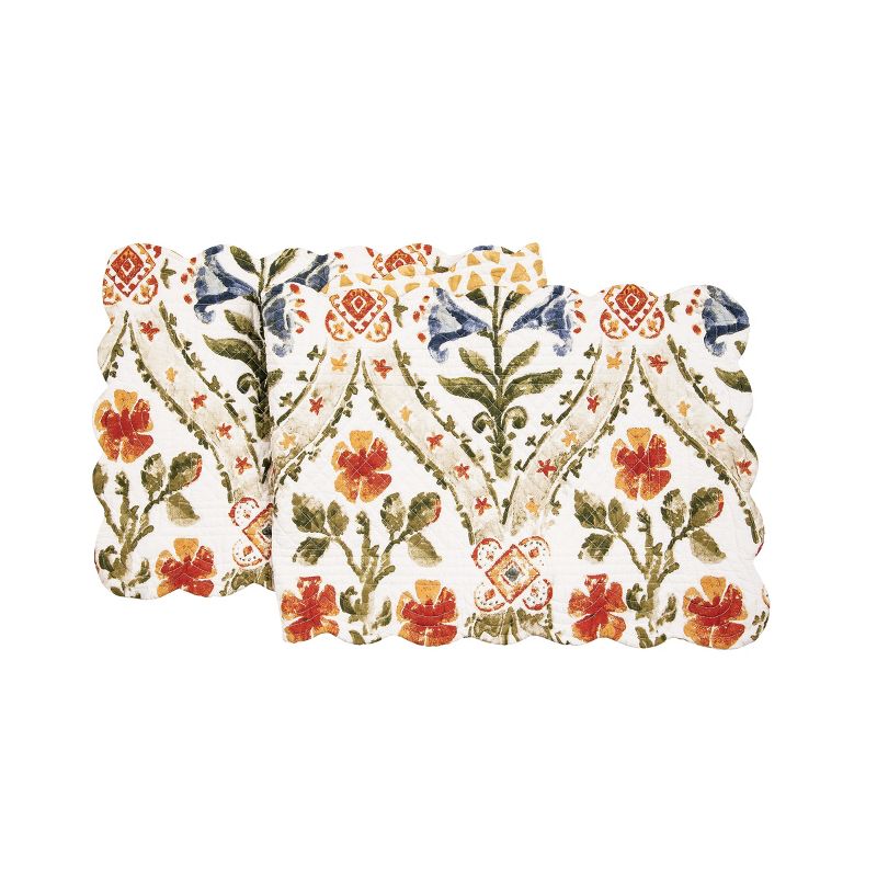 C&F Home 14" x 51" Isabelle Floral Table Runner, 1 of 6