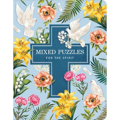 Mixed Puzzles for the Spirit - (Brain Busters) by  Cottage Door Press (Spiral Bound)