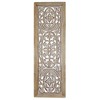 Royal Hampton Rectangular Mango Wood Wall Panel Hand Crafted With Intricate Carving - 2 of 4