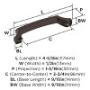 Amerock Bellamy Pull for Cabinets, Drawers, and Furniture - 4 of 4