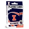 MasterPieces Officially Licensed NCAA Illinois Fighting Illini Playing Cards - 54 Card Deck for Adults - 2 of 4