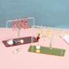 Unique Bargains Mini Acrylic Coat Hangers Earring Hangers 30 Pcs - 3 of 4