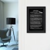 ChicFurnit Wall Art Life Lessons Framed Print Motivational Black Frame for Living Room, Multicolor, 11"*1"*15" - 2 of 4