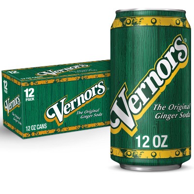 Vernors Ginger Soda - 12pk/12 Fl Oz Cans : Target