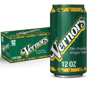 Vernors Ginger Soda - 12pk/12 fl oz Cans