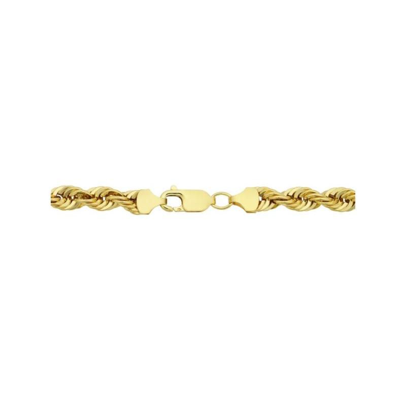 Pompeii3 Men's 14k Yellow Gold Filled 6-mm Rope Chain Necklace, 2 of 5