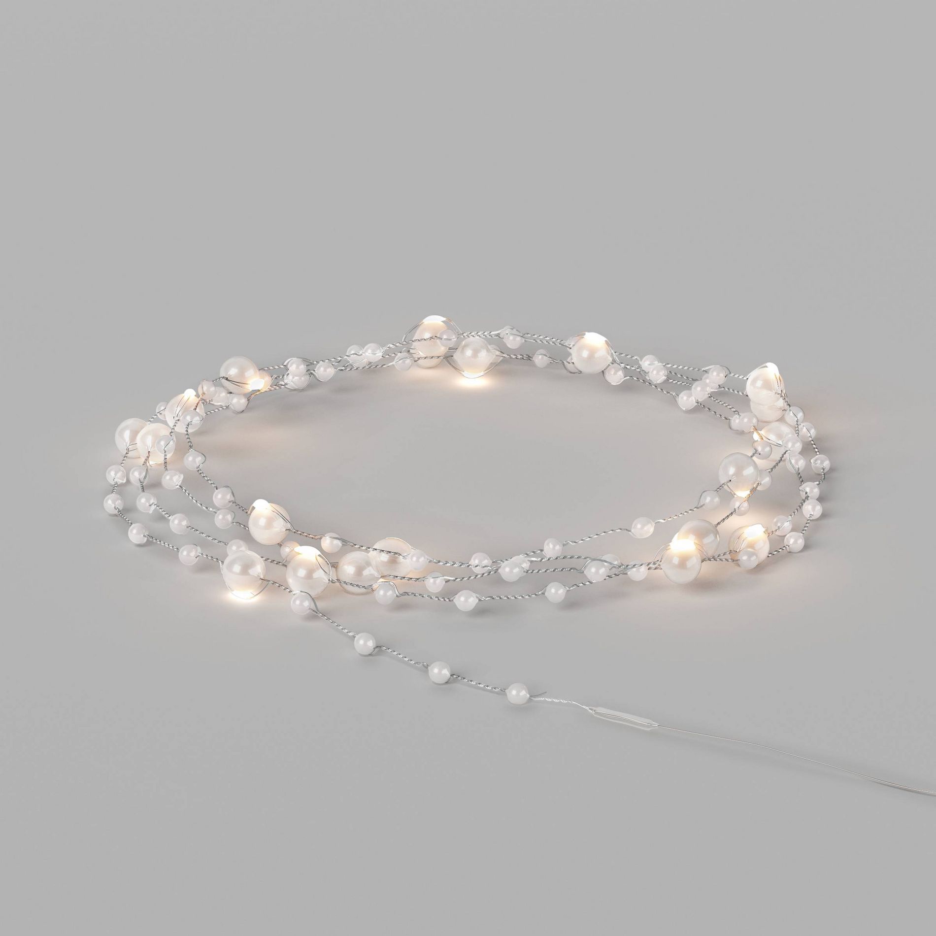 Fairy Pearl String Lights White - Room Essentials™
