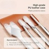 Professional Pedicure Set, 7pcs Stainless Steel Ingrown Toenail Clippers, Nail Cuticle Nippers, Foot Care Tools - 3 of 4