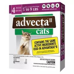 Advecta II Flea Drops for Small Cat - 4ct