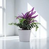 Unique Bargains Artificial Plants Lavender Sprig Plastic 3.94"x3.94"x10.24" 1 Pcs - 2 of 4