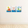 Big Dot of Happiness Under the Sea Critters - Nursery Wall Art and Kids Room Decorations - Christmas Gift Ideas - 7.5 x 10 inches - Set of 3 Prints - 3 of 4