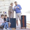 Gulches Luggage Sets 3 Piece, Expandable Hard shell ABS Suitcases with Double Spinner, Travel luggage Set with TSA Lock (20/24/28), Inky blue - 2 of 4