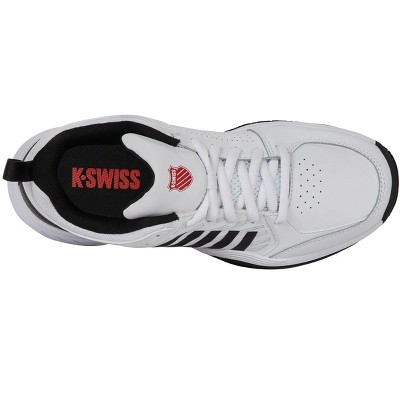 K-Swiss Men's Court Express 2 Tennis Shoe (White/Black/Mars Red) (11) — фото 7