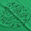 Womens Tank Crazy Plant Lady TanktopFunny Gardening Shirt - Crazy Dog Women's Tank Top - 2 of 4