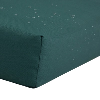 Mallard Green Water-Resistant Patio Seat Cushion