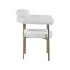 Meridian Furniture,Blake Boucle Fabric Dining Chair, Set of 2 - 4 of 4