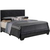 Passion Furniture Aaron Upholstered Full Panel Bed - image 2 of 3