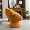 Racxily Oversized Swivel Accent Chair, 360 Swivel Barrel Chair, Papasan Chair for Living Room Bedroom - 2 of 4