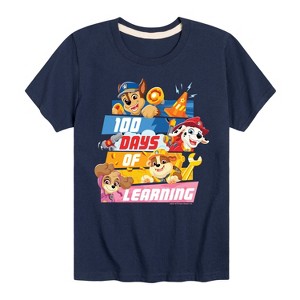 Boys' - Paw Patrol - 100 Days Of Learning Short Sleeve Graphic T-Shirt - 1 of 4