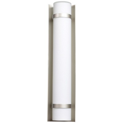 Access Lighting Cilindro 1 - Light Wall Light in  Brushed Steel